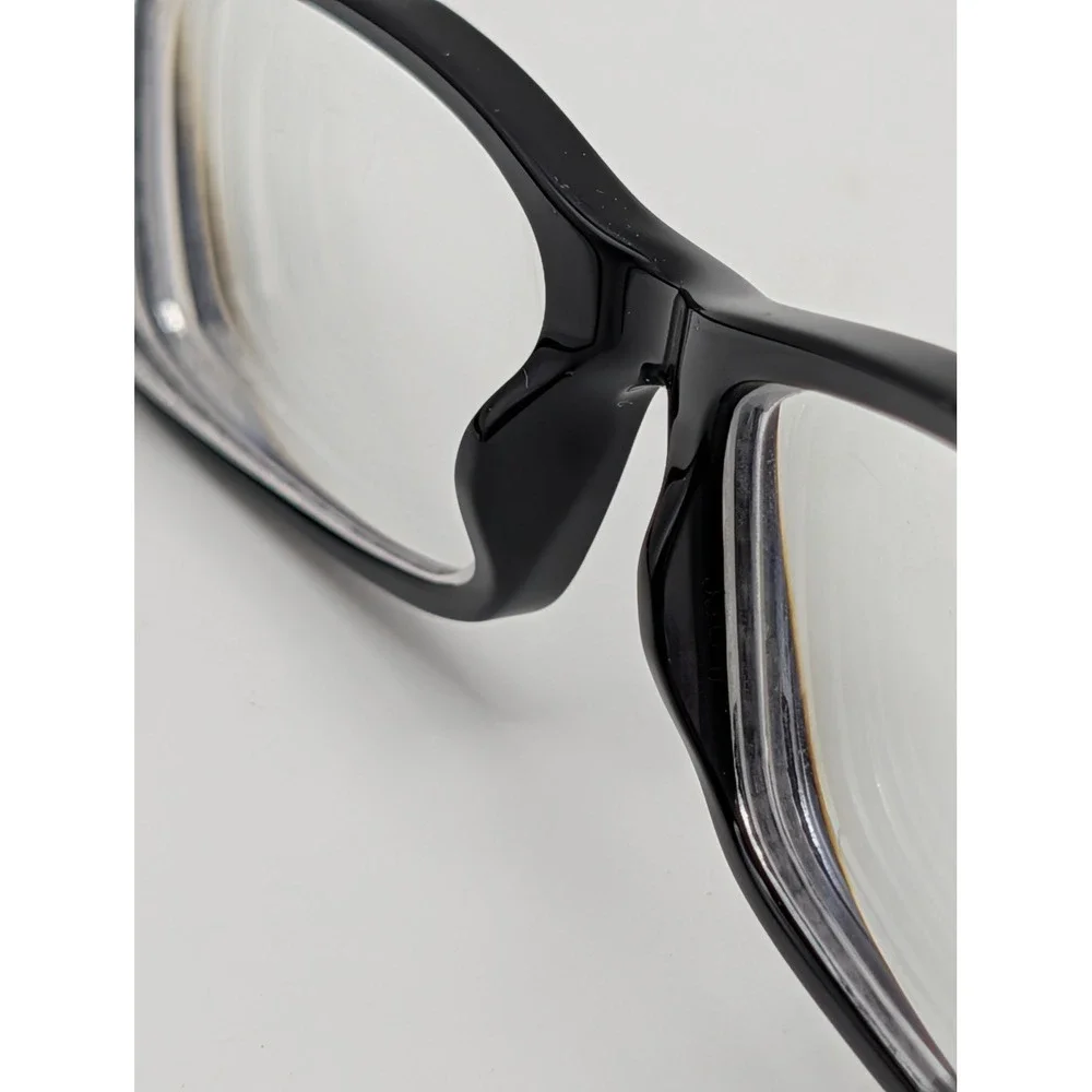 Burberry B 2077 Black Rectangular Eyeglasses Frames Italy 52-16-140